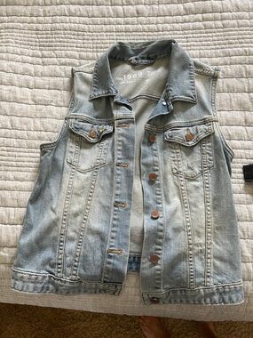 GAP 1969 Pale Blue Denim Vest